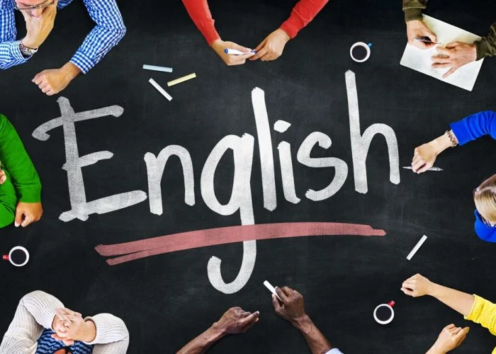 Multiethnic Group of Children and English Concept